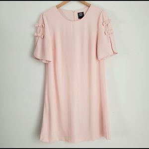 Vince Camuto light pink sheath dress